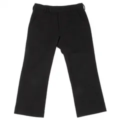 ワイズY's ウールクロップドパンツ 黒2のサムネイル