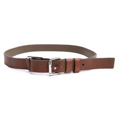 新品☆ROCK・DUDE レザーベルト☆ベージュ☆牛革☆サイズL - メルカリ