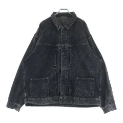 Name. (ネーム) 23AW ARP REMAKE 1ST DENIM JACKET リメイク デニムジャケット ブラック NMJK-001のサムネイル