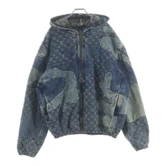 LOUIS VUITTON (ルイヴィトン) 22SS ×NIGO ニゴー パッチワーク ジップアップデニムジャケット RM221M UZD HMA16Eのサムネイル