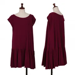 ヴィヴィアンウエストウッド レッドレーベルVivienne Westwood Red Label オーブロゴギャザー切替ノースリーブチュニック ワインレッド2のサムネイル