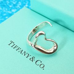 TIFFANY&Co. ティファニー 18号 オープンハート リング 指輪
