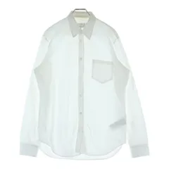 Maison Margiela (メゾンマルジェラ) 18SS 4ステッチ 長袖シャツ ホワイト S50DL0359のサムネイル