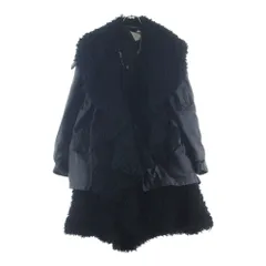 Sacai (サカイ) 12AW ボアライニングコート ミリタリーフードジャケット 2個セット ブラック/グレー 12-01717のサムネイル