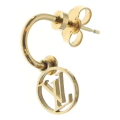 LOUIS VUITTON (ルイヴィトン) ブックル ドレイユ・ブルーミング ピアス ゴールド GP M64859のサムネイル