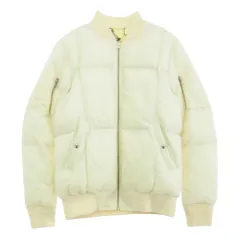 JOYRICH ジョイリッチ リバーシブル ボンバー ジャケット 総柄 オフホワイト系 L【中古】のサムネイル