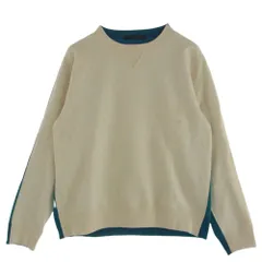 SOPHNET. ソフネット SOPH-230060 SWITCHING COLOR CREWNECK SWEAT スイッチング カラー クルーネック スウェット ホワイト S S【中古】のサムネイル