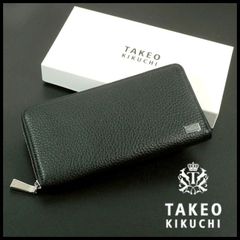 ほぼ未使用 フィーコ Fico 馬革 コードバンヌオーボ フラップ長財布 黒