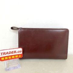 ポーター カウンター ウォレット 二つ折り財布 本革ブラウンレザー