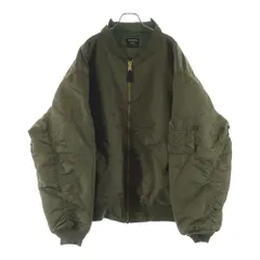 VETEMENTS (ヴェトモン) ×ALPHA 再構築リバーシブルオーバーサイズブルゾン カーキ WSS18JA25のサムネイル