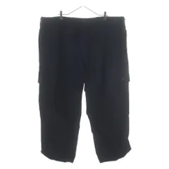 Yohji Yamamoto POUR HOMME (ヨウジヤマモト プールオム) Wool Gabardine Cargo Pants ウールギャバジンカーゴパンツ ブラック HC-P98-019のサムネイル