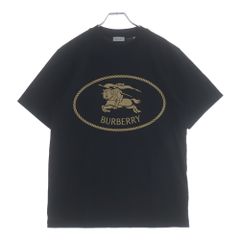 BURBERRY】バーバリーJAYSON刺繍ネックロゴTシャツ - メルカリ
