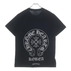 CHROME HEARTS (クロムハーツ) KOREA CH T-SHIRT 韓国限定 ホースシュー 両面プリント 半袖Tシャツ カットソー ブラックのサムネイル