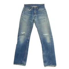 Levi's リーバイス Vintage ヴィンテージ 60's 501 BIG E TYPE S ボタンフライ セルビッチ デニムパンツ 不均等V 紙パッチ 足長R ボタン裏刻印6【中古】