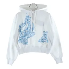GUCCI (グッチ) Higuchi Yuko Hoodie 日本限定 ヒグチユウコ ロゴ刺繍プルオーバースウェットパーカー フーディー ホワイト 853426 XJHUGのサムネイル