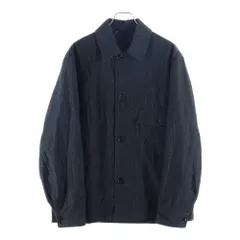 LEMAIRE (ルメール) 25AW ONE POCKET OVERSHIRT ワン ポケット オーバーシャツ コットン ジャケット グレー OV1022 LF1319のサムネイル