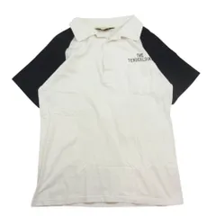 TENDERLOIN テンダーロイン フロント ロゴ 半袖 ポロ シャツ ツートンカラー ブラック系 ホワイト系 XS【中古】のサムネイル