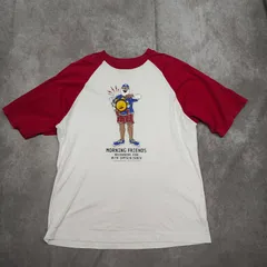 CAPTAIN SANTA めざましテレビ　コラボ　ラグランTシャツ　M めざましくん　 キャプテンサンタ 【00435】のサムネイル