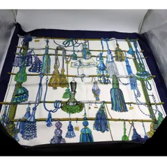 エルメス(HERMES) カレ90　紐飾り柄スカーフ　W90cm×H90cm　レディース(中古)