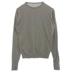 uniform experiment ユニフォームエクスペリメント UE-200079 ロゴパッチ 長袖 ハイゲージ ニット グレー系 3【中古】のサムネイル