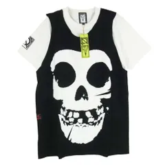 HEX ANTISTYLE ヘックスアンチスタイル フロント プリント ロゴ ベスト付き 半袖 Tシャツ ホワイト系 L【極上美品】【中古】のサムネイル