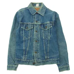 Levi's リーバイス 60s 70s 70505 4th 両面不均等V ボタン裏刻印347 デニムジャケット インディゴブルー系 不明【中古】