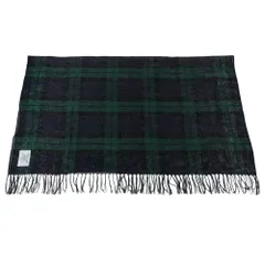 WTAPS ダブルタップス 222BXDT-AC01 WRAP 02 / SCARF / COTTON チェック ストール グリーン系【中古】のサムネイル