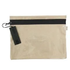 WIND AND SEA ウィンダンシー 24SS WDS-O-CLA-24-Q4-AC-05 Clarity TPU Clutch Bag クラリティ クラッチ バッグ ベージュ系【新古品】【未使用】【中古】のサムネイル