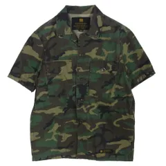 NEIGHBORHOOD ネイバーフッド 171SPNH-SHM02 BDU/C-SHIRT.SS S カモフラ 半袖 シャツ カーキ系 S【中古】のサムネイル