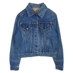 Levi's リーバイス 80s USA製 76001-1212 ケアタグ ボタン裏刻印674 レディース キッズ デニム ジャケット インディゴブルー系 M【中古】