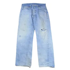 Levi's リーバイス Vintage ヴィンテージ 70s 66後期 501 ボタンフライ セルビッジ ストレート デニムパンツ ボタン裏刻印6 インディゴブルー系【中古】