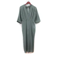 ザラ ZARA パンツ オールインワン 緑 カーキ /YI