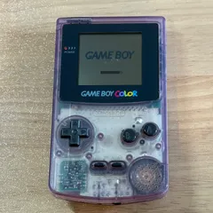 4-145 ゲームボーイカラー クリアパープル