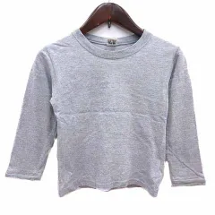 エムピーエス MPS Tシャツ カットソー クルーネック 長袖 100cm グレー /YK ●RY