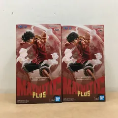 未開封 ワンピース MAXIMATICPLUS ルフィ 同種フィギュア 2体セット【WS1502-003】