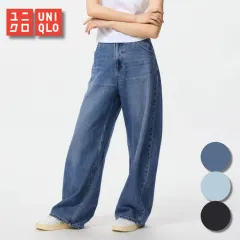 UNIQLO バギー カーブ ジーン デニム パンツ ズボン