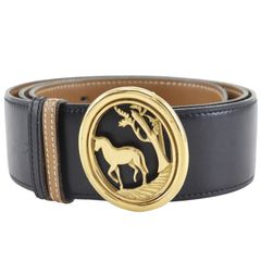HERMES】エルメス ホースバックル リバーシブル ヴィンテージ ボックス