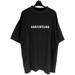バレンシアガ 半袖Ｔシャツ メンズ ミラー ロゴ 服 トップス アパレル BALENCIAGA M 764235 ブラック 黒 コットン    春 夏 美品【中古品】のサムネイル