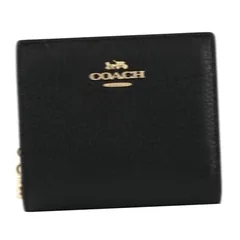 [ＣＯＣＯＲＯＳＵＳ] レディース 二つ折り財布ラグジュアリー ペブルド レザー C チャーム スナップ ラウンド ジップ ウォレットアウトレット 折財布 ミニ財布アウトレット品 (ブラック) [並行輸入品]pms 1339ecc1