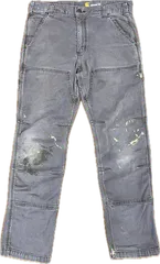Carhartt Double Knee Duck Painter Fade Gray
