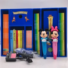 DWE ディズニー英語システム　マジックペン　アドベンチャーセット　222 ミッキーマジックペンセット・アドベンチャーセット(中古在庫