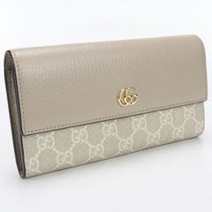 【ぐっち様】未使用✨箱付 グッチ ダブルG マーモント GGスプリーム 長財布 ぐっち様】未使用✨箱付 グッチ ダブルG マーモント GGスプリーム 長