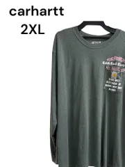 carhartt 長袖 カットソー ロンT  2XL ロゴ   957