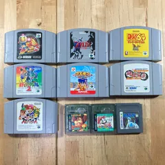 NINTENDO64 ゲームボーイ ソフトまとめ売り