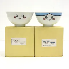 【小牧店】ちいかわ お茶碗 2個セット ちいかわ ハチワレ 【I722-5055】のサムネイル