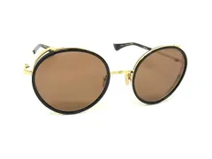 DITA ディータ サングラス LAGEOS DTS5325201 ゴールド ブラック クリアブラウン メタル ユニセックス 超美品