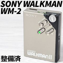 SONY WALKMAN WM-2 カセットウォークマン シルバー 整備済 TY434