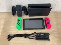 Nintendo Switch 本体 動作確認済み グリーン ピンク Nintendo Switch ピンク/グリーン + Splatoon 3 【公式通販】