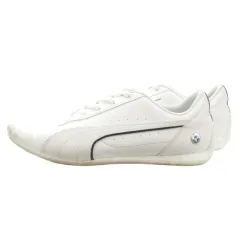 プーマ PUMA BMW MMS Neo Cat ドライビングシューズ スニーカー レザー 27.5cm 白 ホワイト 無地 レースアップ BMWロゴ 307309-06 /MN3 ■GY49