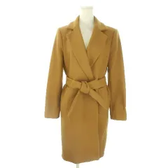 ザラウーマン ZARA WOMAN チェスターコート ガウン S 茶 ブラウン ラペルカラー 長袖 /AO29 ■ECA004のサムネイル
